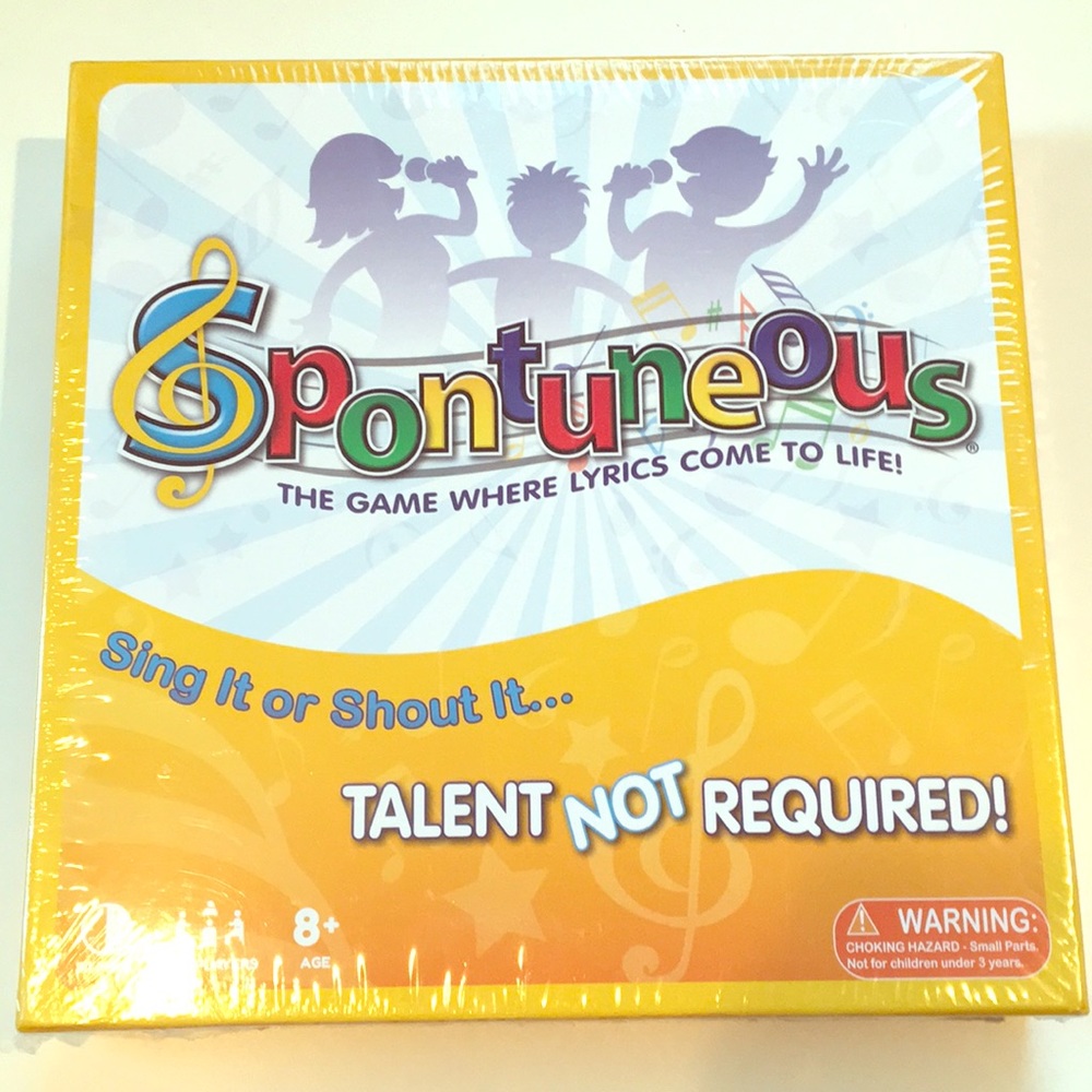 Brand new Spontuneous board game!